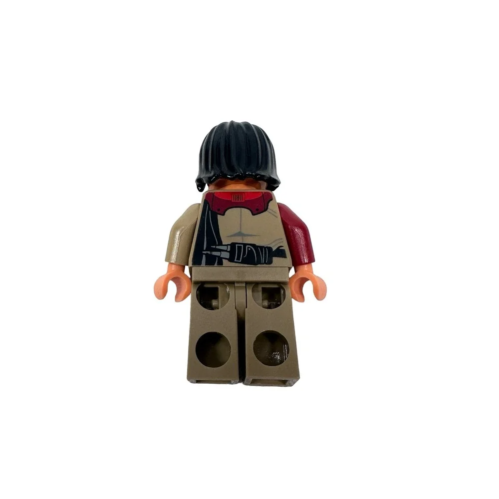 Lego Baze Malbus Soldier Minifigure Figure Tan‎ Tactical Vest Red Shirt Gray